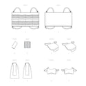 Simplicity Sewing Pattern S9501 CAR ACCESSORIES