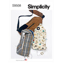 Simplicity Sewing Pattern S9508 SLING BAGS IN TWO SIZES