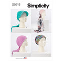 Simplicity Sewing Pattern S9519 HEAD WRAPS AND HATS