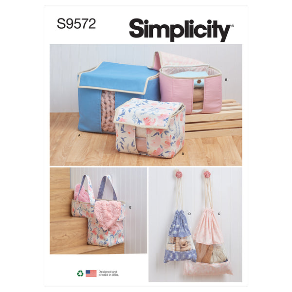 Simplicity Sewing Pattern S9572 ORGANIZERS