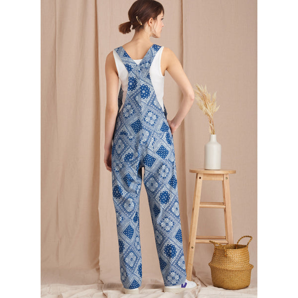 Simplicity Sewing Pattern S9590 MISSES' OVERALLS