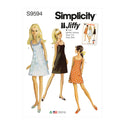 Simplicity Sewing Pattern S9594 MISSES' VINTAGE JIFFY DRESS