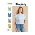 Simplicity Sewing Pattern S9605 MISSES' TOPS