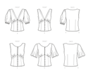 Simplicity Sewing Pattern S9606 MISSES' BLOUSE