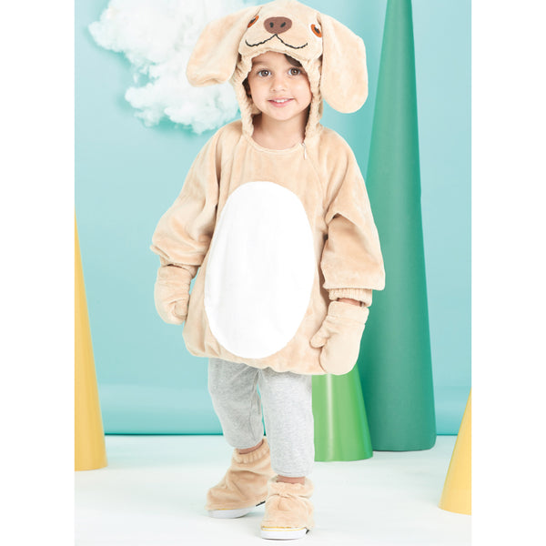 Simplicity Sewing Pattern S9624 TODDLERS' ANIMAL COSTUMES