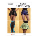 Simplicity Sewing Pattern S9628 MISSES' COSTUME SKIRTS, PANTS AND SHORTS BY ANDREA SCHEWE DESIGNS