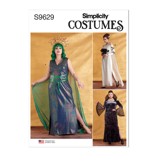 Simplicity Sewing Pattern S9629 MISSES' AND WOMEN'S COSTUMES