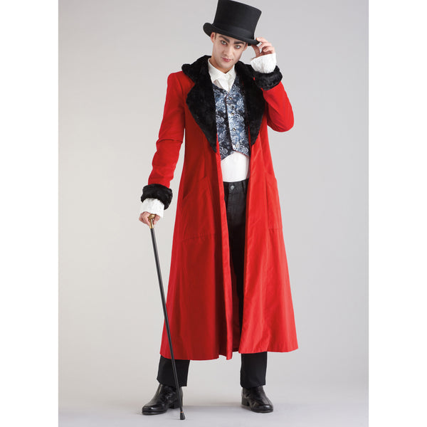 Simplicity Sewing Pattern S9630 MEN'S COSTUME COATS