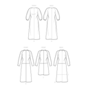 Simplicity Sewing Pattern S9640 MISSES' DOLMAN SLEEVE DRESSES