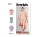 Simplicity Sewing Pattern S9641 MISSES' BUTTON DOWN DRESS
