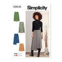 Simplicity Sewing Pattern S9648 MISSES' SKIRTS