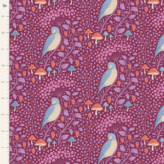 Buy sleepybird-mulberry Tilda Fabrics : 100% Cotton Quilting Hibernation Prints 2023 Collection