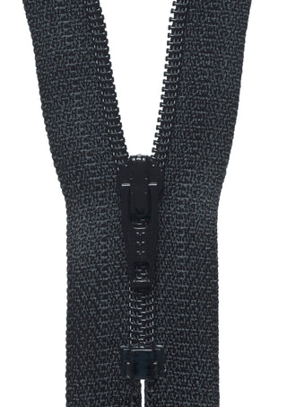 Buy black YKK Nylon Dress and Skirt Zip: 20cm