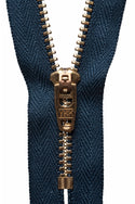 YKK Brass Jeans Zip: 15cm