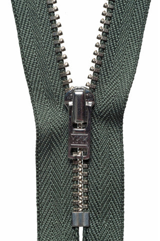 Buy spruce-green YKK Metal Trouser Zip: 18cm