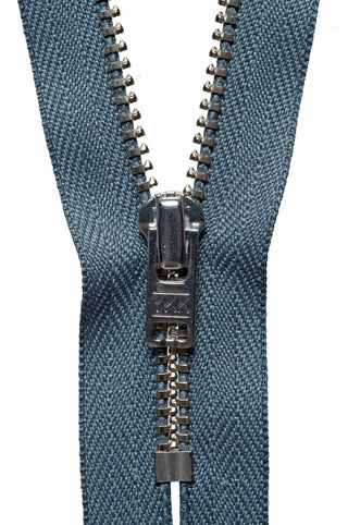 Buy dark-grey YKK Metal Trouser Zip: 18cm