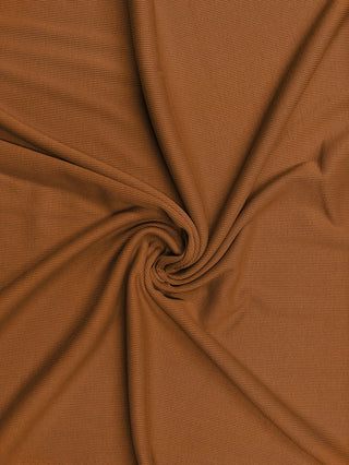 Buy caramel Soft Tulle Mesh Net Fabric