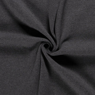 Buy dark-marl-grey Cotton Sweatshirt Anti Pill Fleece Fabric
