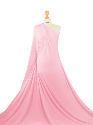 Buy baby-pink Viscose Jersey 4 Way Stretch Fabric