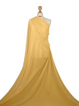 Buy gold Chiffon Sheer Fabric