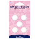 Hemline Buttons: Self-Cover: Nylon