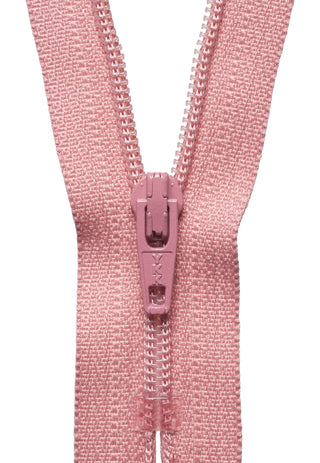 Buy dusky-pink YKK Nylon Dress and Skirt Zip: 18cm