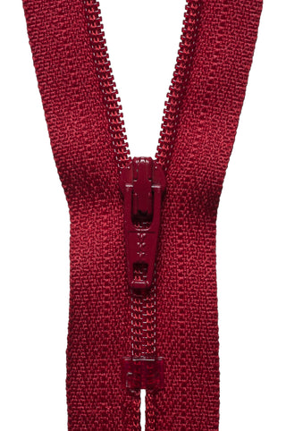Buy scarlet-berry YKK Nylon Dress and Skirt Zip: 46cm