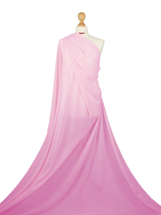 Buy baby-pink Chiffon Sheer Fabric