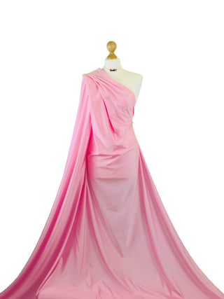 Buy baby-pink Shiny Swimwear 4 Way Stretch Fabric