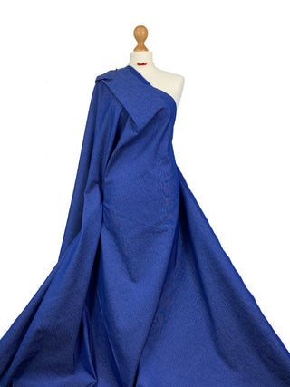 Buy royal-blue Denim 2 Way Stretch Fabric