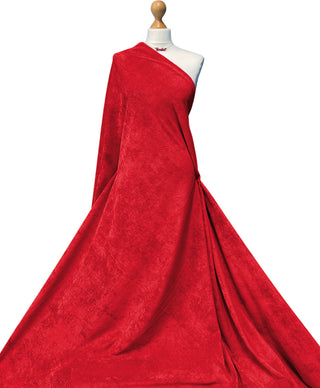 Buy bright-red Corduroy Stretch Fabric ( 15 Wale )