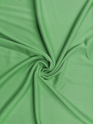 Buy emerald Cotton Elastane Rib 2 Way Stretch Jersey Fabric