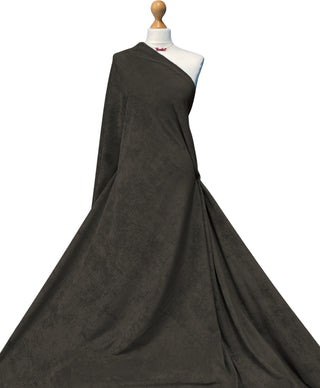Buy dark-grey Corduroy Stretch Fabric ( 15 Wale )