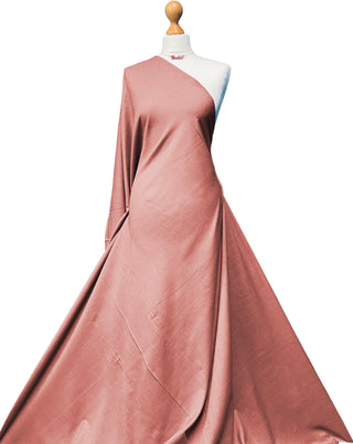 Buy dusty-pink Linen Blend Fabric