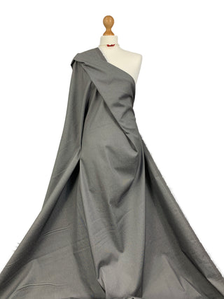 Buy grey Denim 2 Way Stretch Fabric