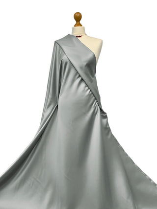 Buy grey Duchess Satin Fabric