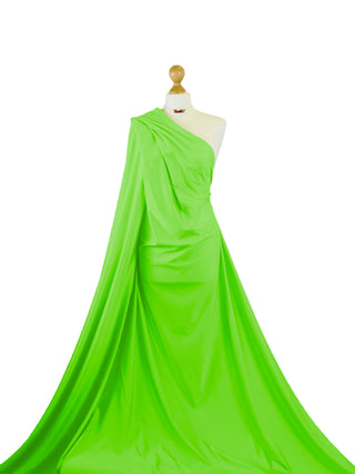 Buy neon-green Shiny Swimwear 4 Way Stretch Fabric