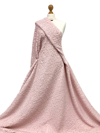 Buy pink Teddy Borg Fleece Fabric