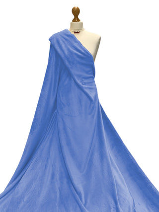 Buy powder-blue Flannel Fleece Fabric