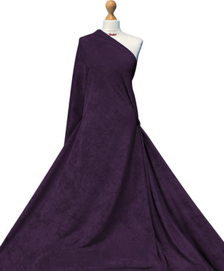 Buy purple Corduroy Stretch Fabric ( 15 Wale )