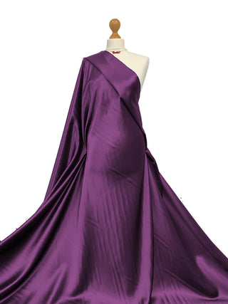 Buy purple Duchess Satin Fabric