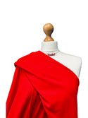 Red Cotton Interlock Fabric