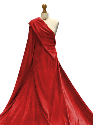 Buy red Flannel Fleece Fabric