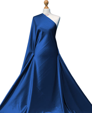 Buy royal-blue Stretch Satin 2 Way Stretch Fabric