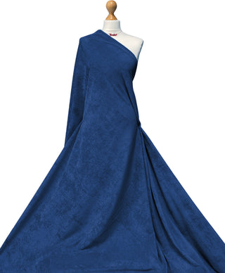 Buy royal-blue Corduroy Stretch Fabric ( 15 Wale )