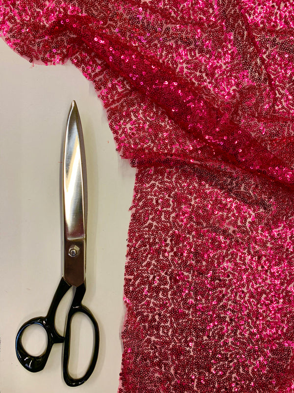 Sequin 2 Way Stretch Fabric