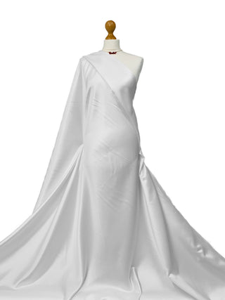 Buy white Duchess Satin Fabric