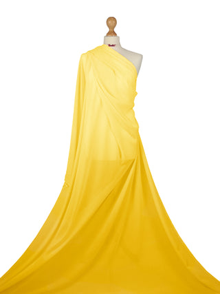 Buy yellow Chiffon Sheer Fabric