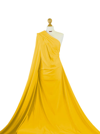 Buy yellow Shiny Swimwear 4 Way Stretch Fabric